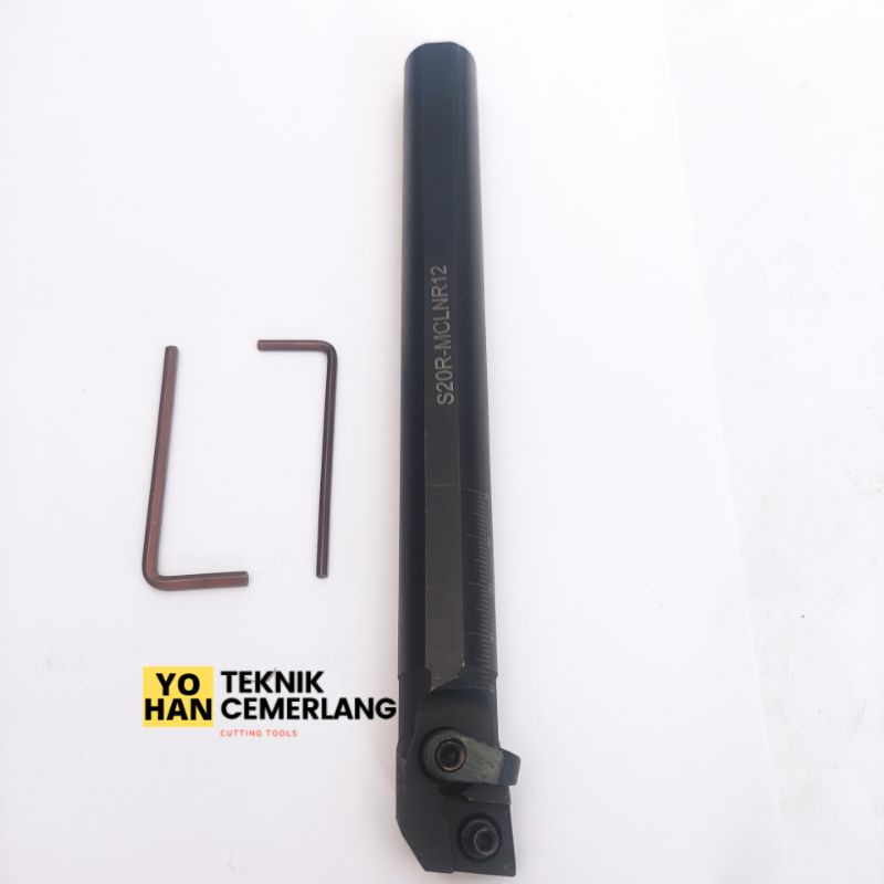 S20 MCLNR12 Holder Bubut Dalam Long 180mm alat mesin bubut cnc