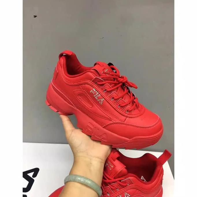 Pengiriman Cepat Fila Korea / Sepatu Fila Disruptor II Original / Sepatu Wanita DISKON