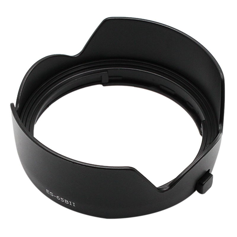 ES-65B Reversible Lens Hood Anti-Reflective Hood Lens for Canon RF 50mm F1.8 STM Camera Lens Hood