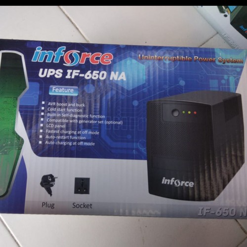 UPS INFORCE IF-650NA With LCD Panel Real Capacity