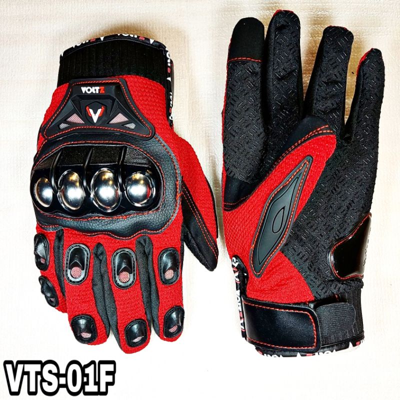 Sarung Tangan Voltz VTS01H Motor Half Finger Jari Pendek 01H VTS-01H Tactical VTS01F Panjang Layar Sentuh VTS01 Touch Screen