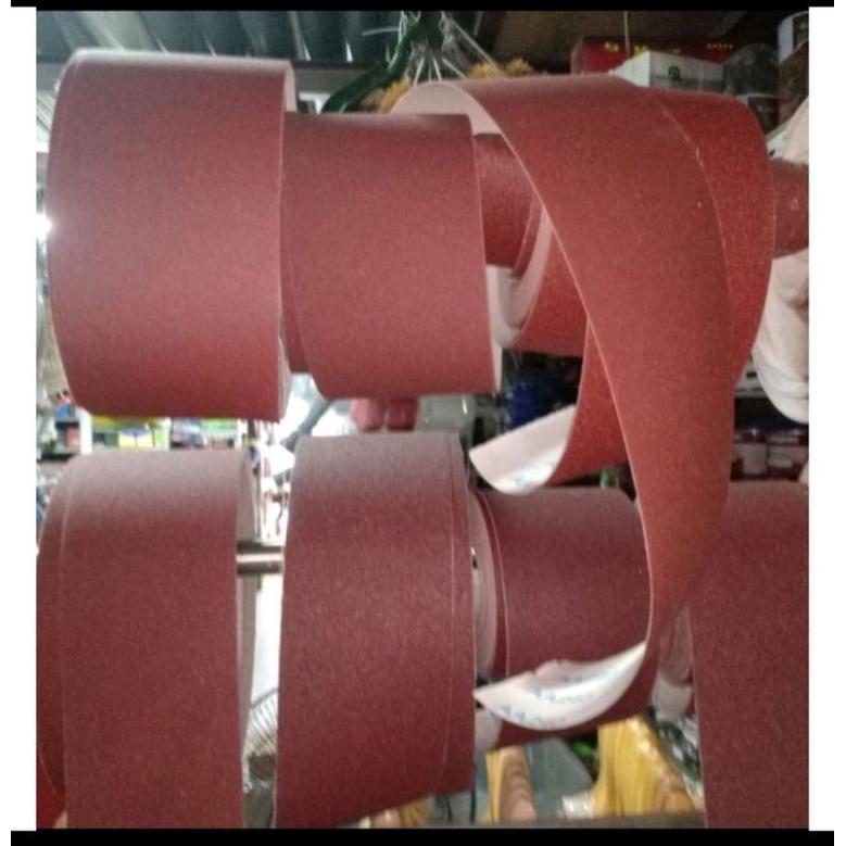amplas meteran/amplas rol ukuran #100 maxtech harga perol (50m)