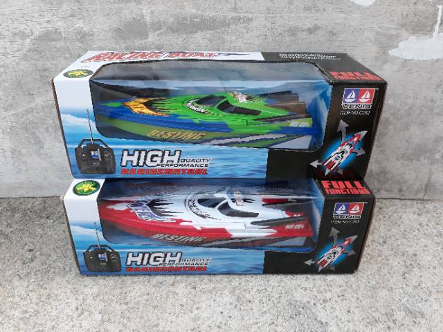 RC PERAHU BOAT REMOTE CONTROL MAINAN ANAK EDUKATIF RADIO KONTROL BATRE