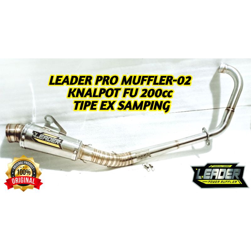 KNALPOT FU 200CC EX SAMPING