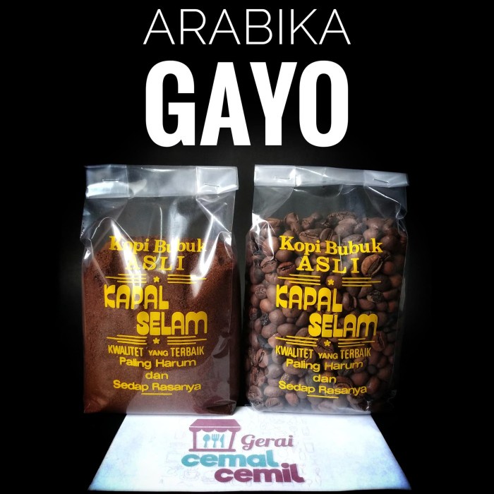 

Kopi ARABIKA GAYO cap KAPAL SELAM BANDUNG