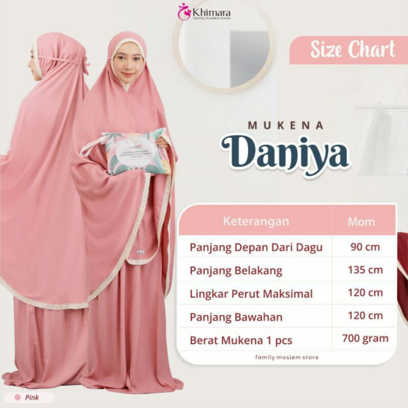 mukena Daniya by khimara