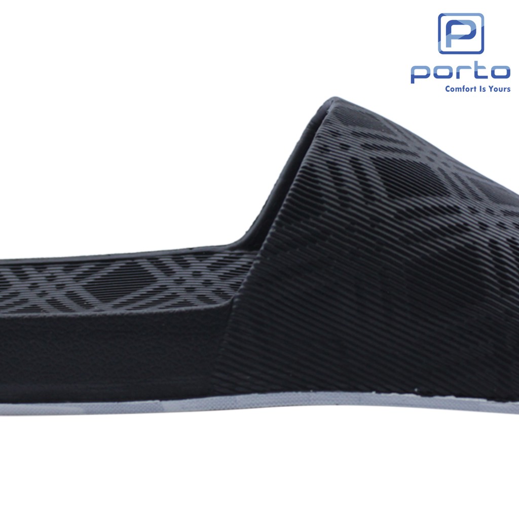 Porto - Sandal Pria Sandal Selop Sandal Rumah Nyaman Anti Slip 1036M-4