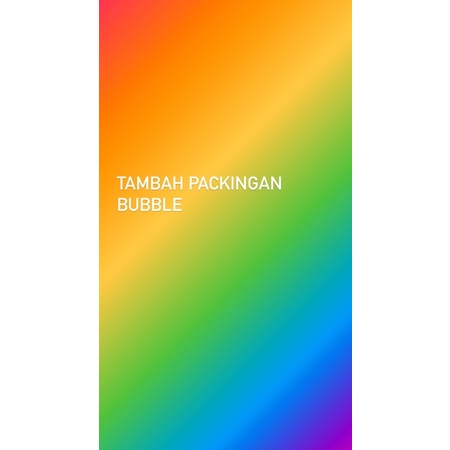 

TAMBAH BUBBLE WRAP 2 LAPIS