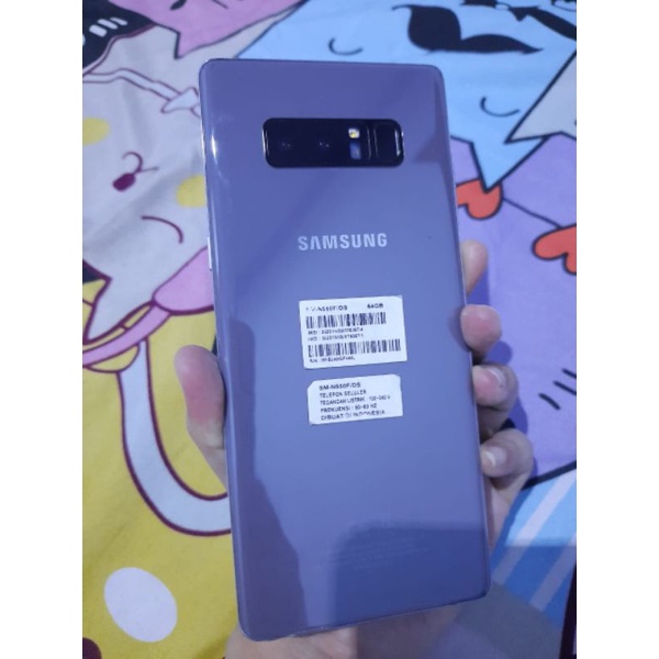 Samsung galaxy note 8 sein seken