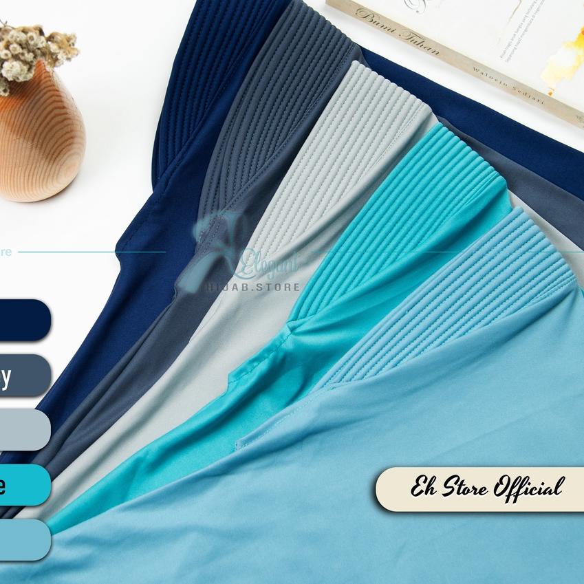 Hijab Khimar Bergo Hamidah Jumbo XL Spandek Jersey | Jilbab Bergo Simple Pad XL Spandek Jersey | Ker