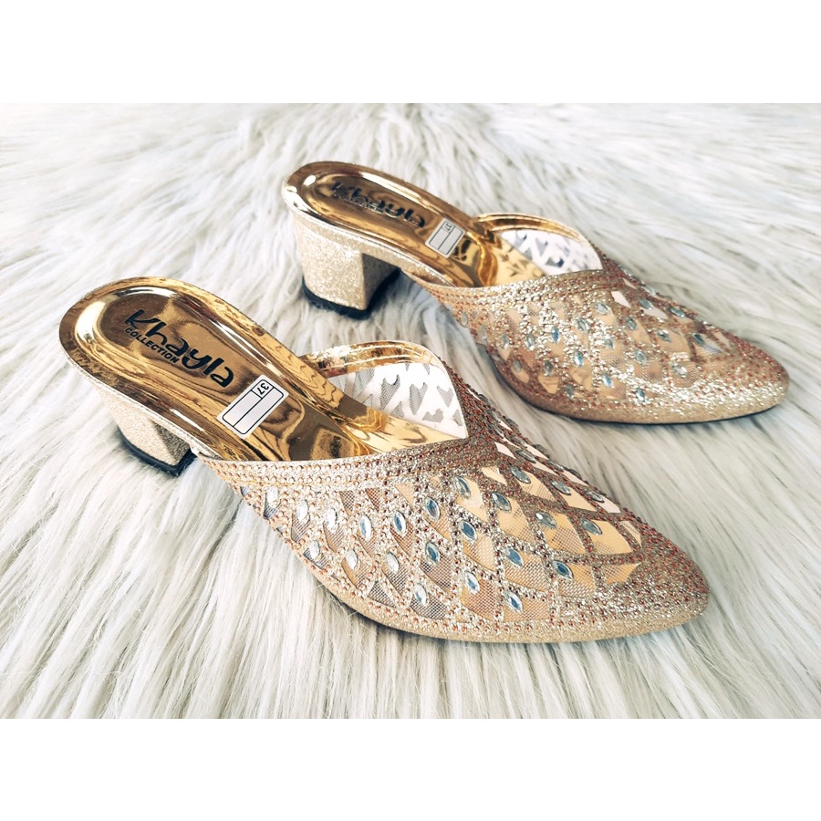 Sepatu Sandal Pengantin Wanita Wedding Shoes/sepatu pesta/payet inport