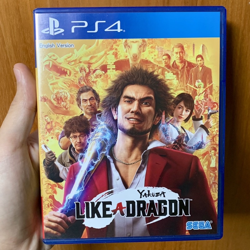 Yakuza Like A Dragon PS4 Kaset Yakuza Like a Dragon Playstation PS 4 5 CD BD Game Games Yakuza Likeadragon ps4 ps5 reg 3 region asia