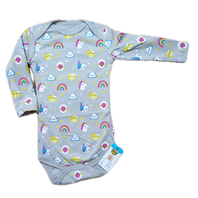 jumper bayi lucu/ baju bayi lucu-Cat gray