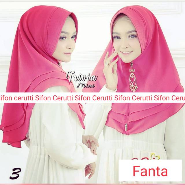 Khimar Trivia Oval Mini