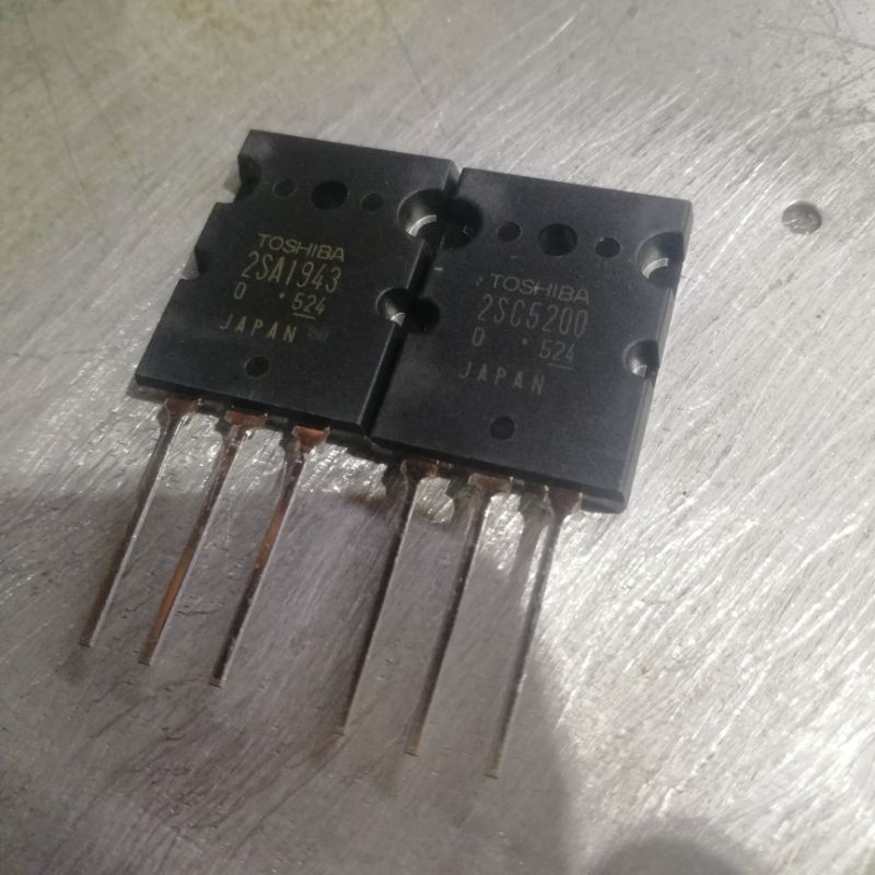 Toshiba 2sc5200 2sa1943 lot 524