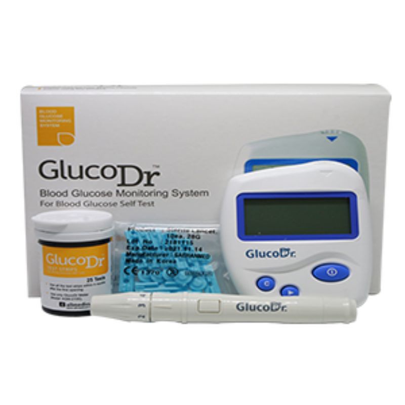 Gluco Dr Strip Test Gula Darah Blood Gluco