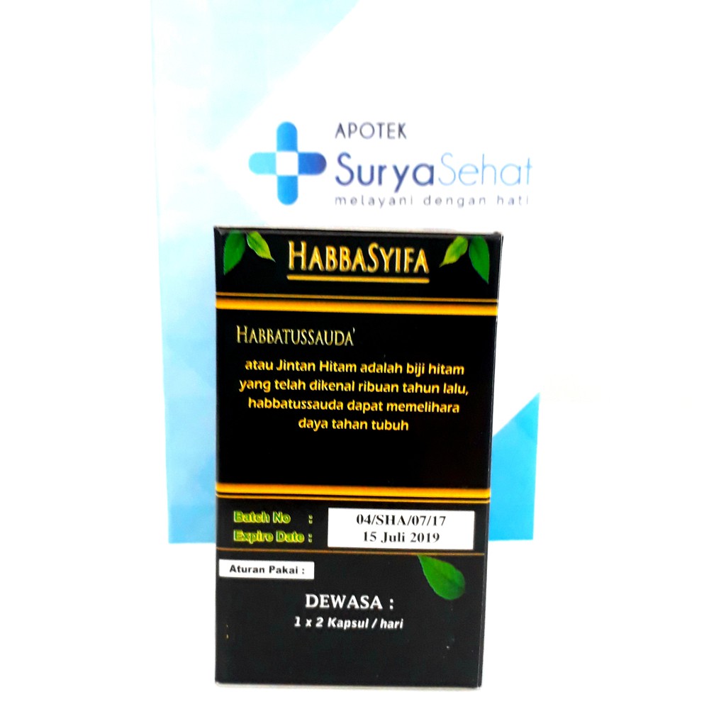 HABBASYIFA OIL 90 kapsul / Black Seed Oil / Habasyifa / Habbassyifa / Habba Syifa