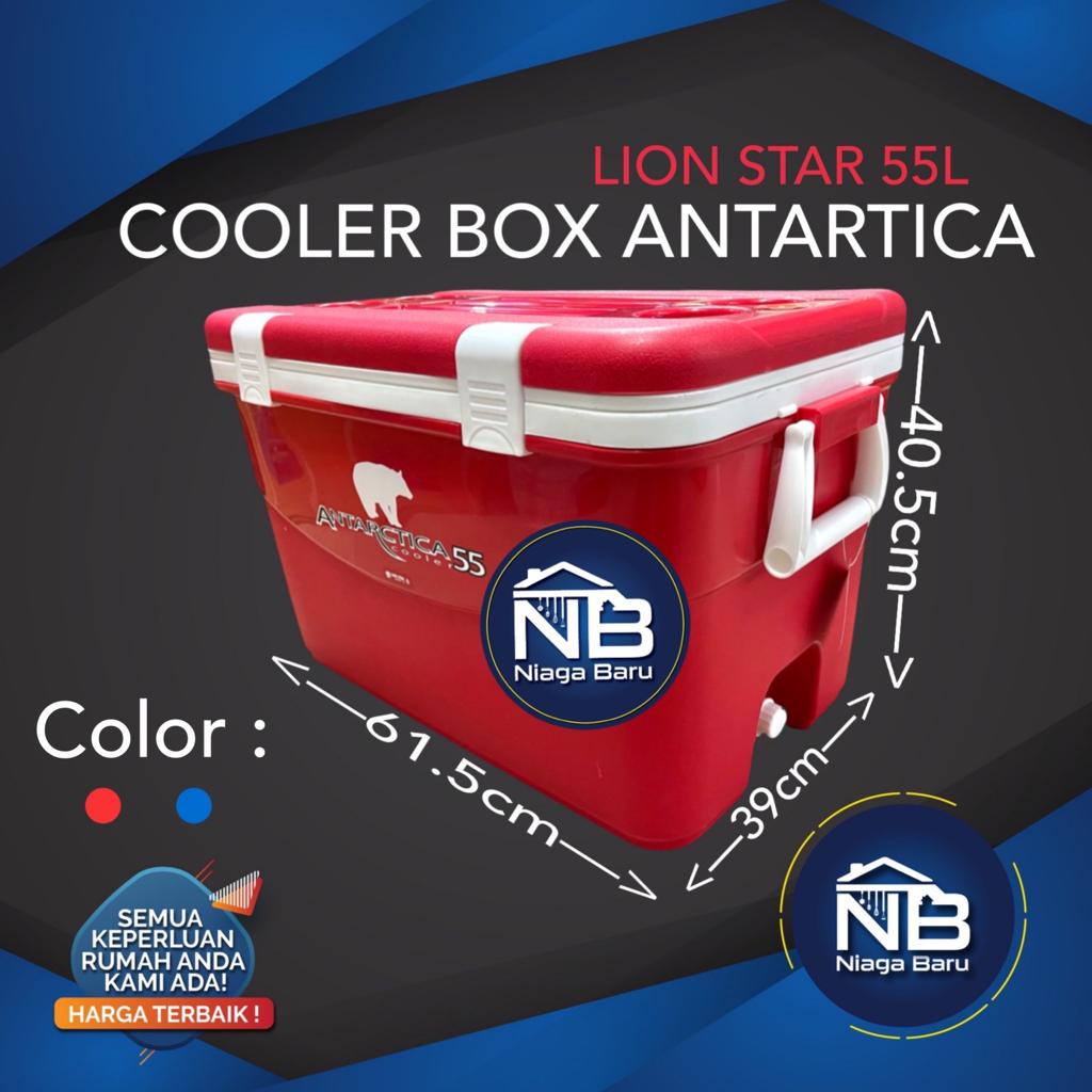 Antartica Cooler Box 55 Liter Lion Star I26 KHUSUS