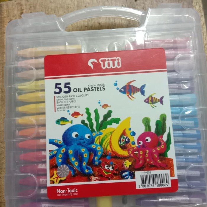 

(TERLARIS) KERAYON TITI 55 WARNA