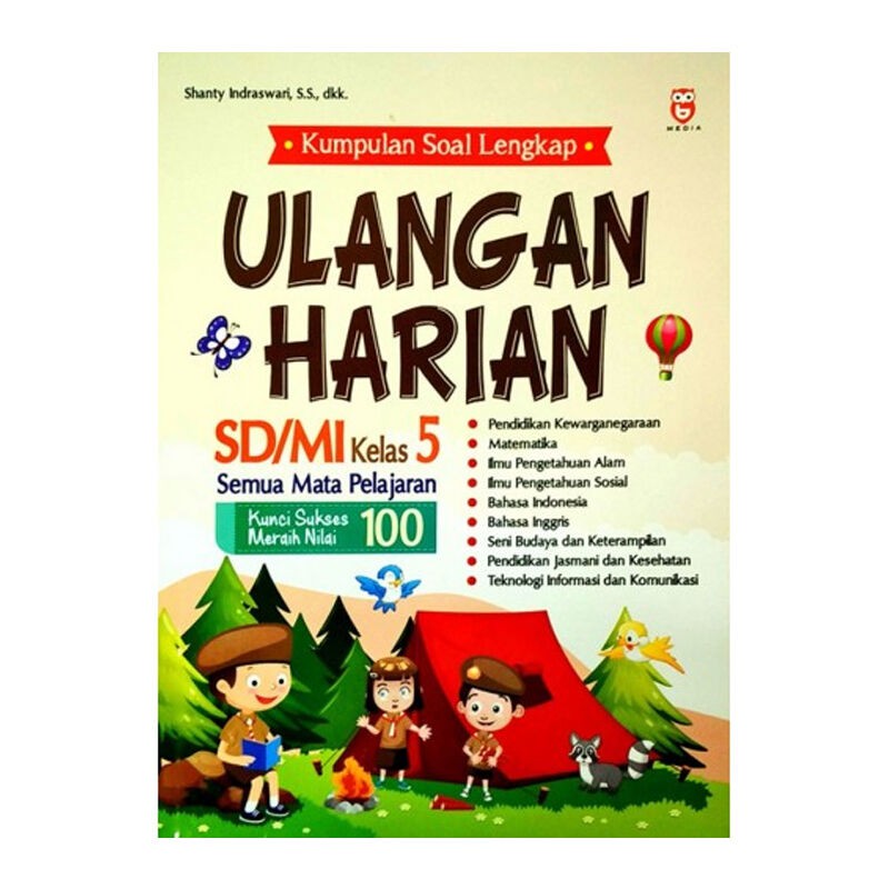 Kumpulan Soal Lengkap Ulangan Harian Sd Mi Kelas 5 Semua Mata Pelajaran Shopee Indonesia