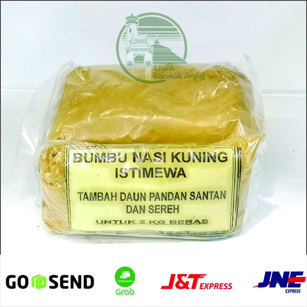 

BUMBU KUNING ISTIMEWA Bumbu Nasi Kuning Instant 50 Gram Masakan Indonesia untuk Beras 2 Kg