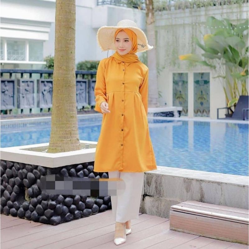 COD PROMO TUNIK WANITA TERBARU 2021 KEKINIAN REMAJA TUNIK REMAJA  TUNIK MOSCREP PREMIUM TUNIK MUSLIM