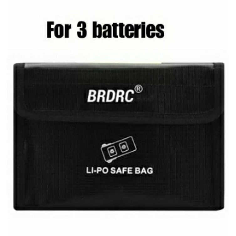 LiPo Battery Safe Bag for DJI MAVIC 3 Storage Protective Box Tas Batere Anti Ledakan Waterproof