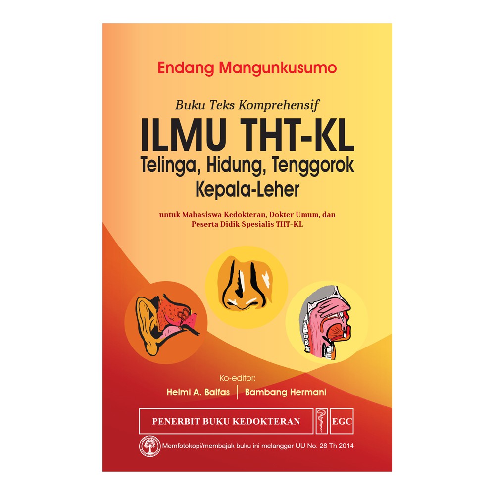 EGC Ilmu THT-KL Telinga, Hidung, Tenggorok