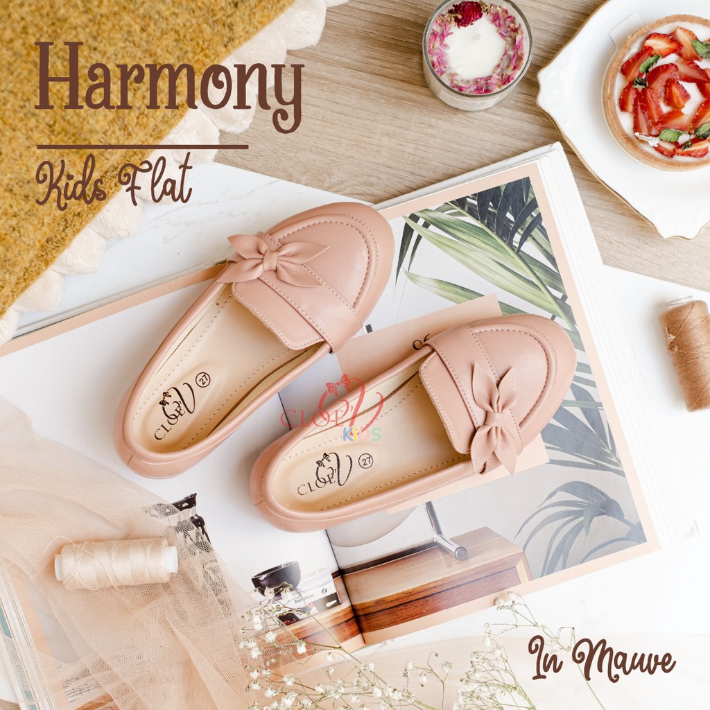 CLOEVKIDS - Harmony Size 22-35 Flatshoes Sepatu Pesta Ballerina Anak Perempuan Lucu