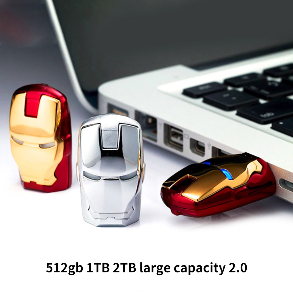 Pena Drive X-rays 512G 1T 2T Usb 2.0 Hard Flash Memory Stick Bahan Metal Tahan Air Untuk Speaker