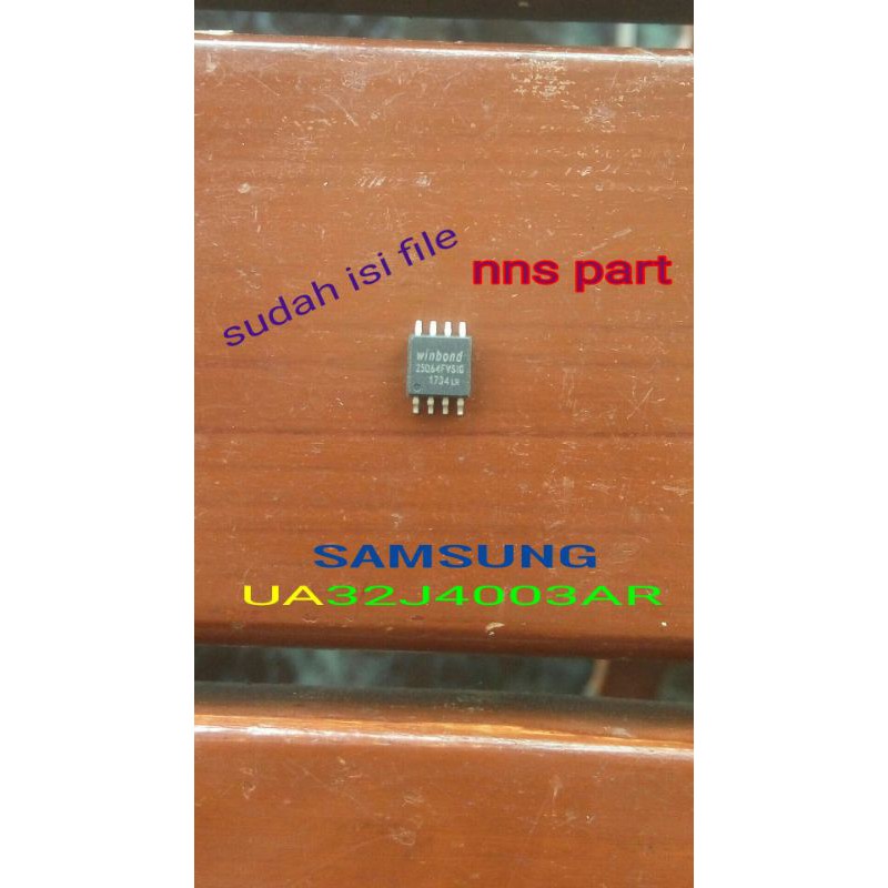 Ic Eeprom Ic Eprom Spi Flash Tv Led Samsung Ua32j4003 Ua32j4003ar Shopee Indonesia