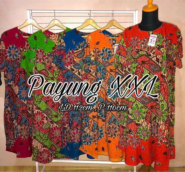 DASTER KENCANA BIRU XL-XXL JUMBO Daster Payung