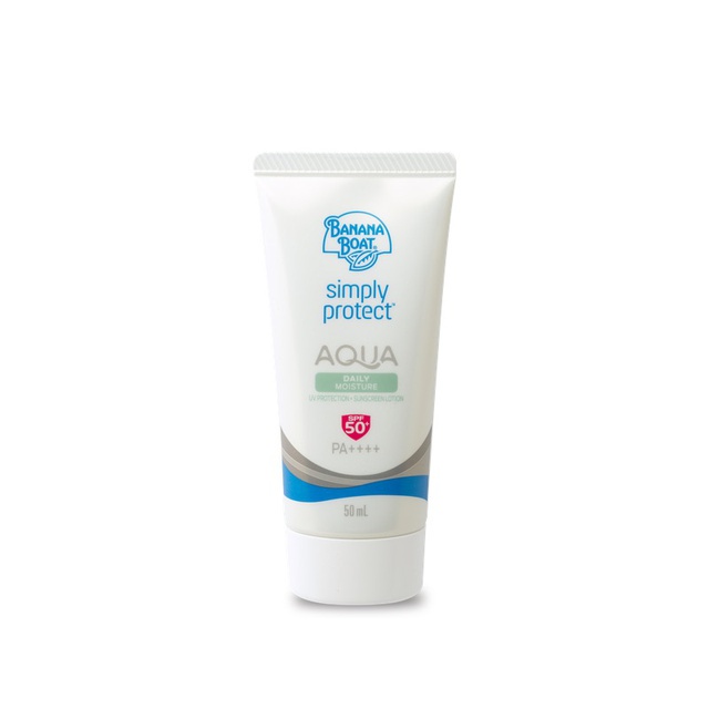 Banana Boat Simply Protect Aqua Daily Long Wearing Moisture Sunscreen Lotion SPF50+ 50 mL 50ml