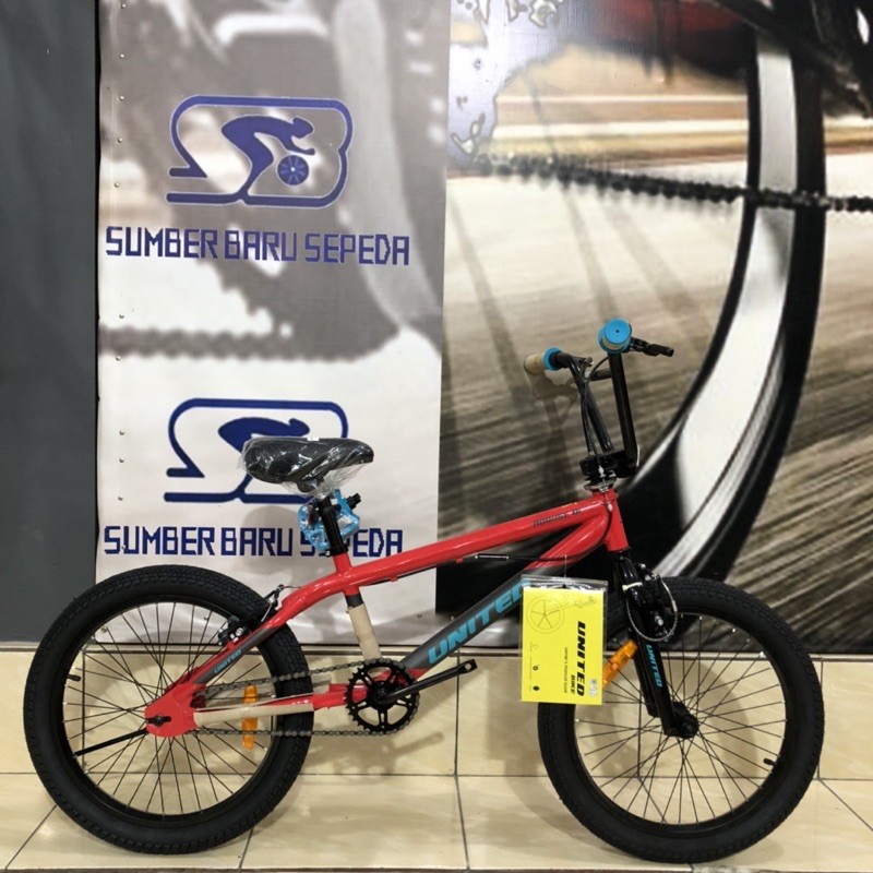 SEPEDA ANAK BMX UNITED ROOUSE 01 ROTOR 20 INCH FREE JALU