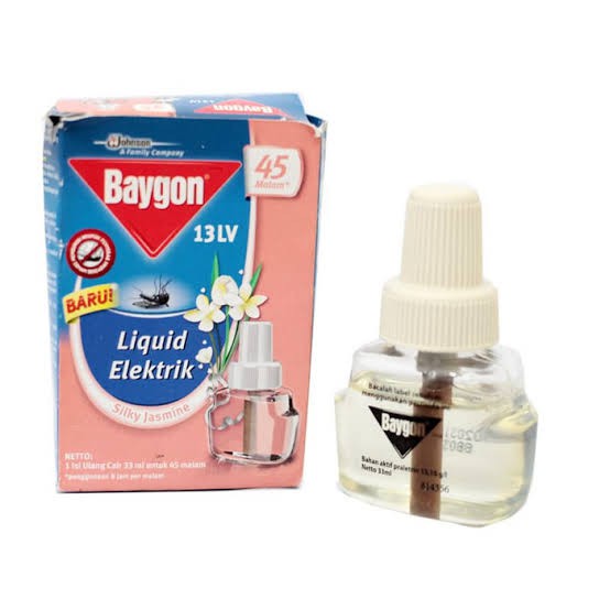 BAYGON LIQUID ELEKTRIK SILKY JASMINE REFIL 33ml