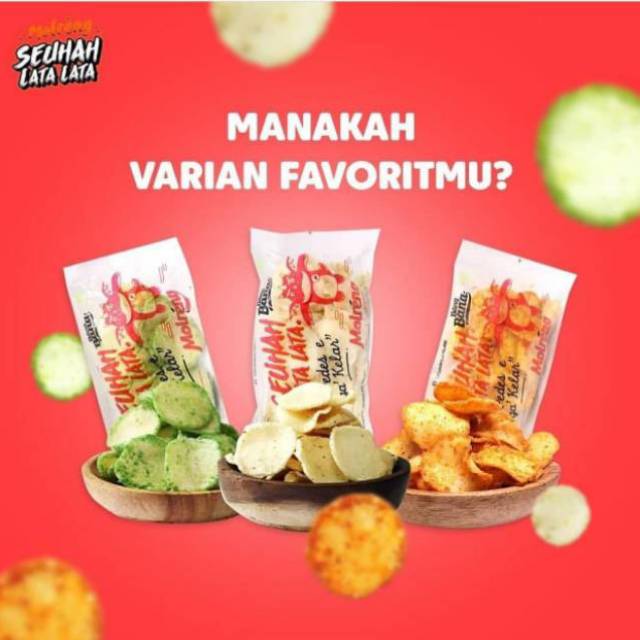 

MOLRENG KRIPIK PEDAS REGULAR ALL VARIAN 30 GRAM/PCS