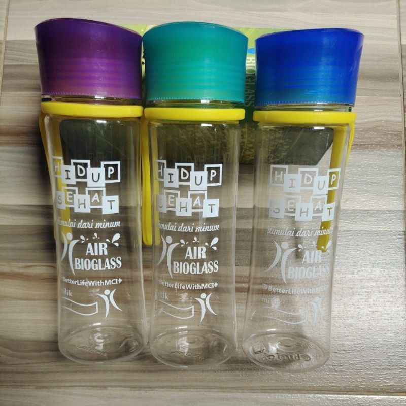 Tumbler bioglass biomini botol MCI drink bioglass water 600ml