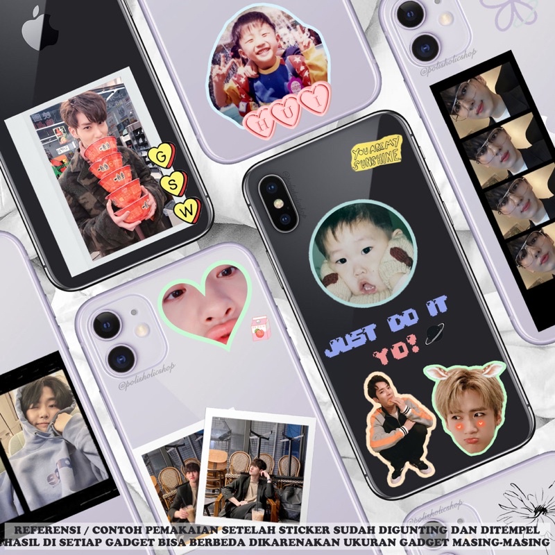 [READY] PENTAGON Aesthetic Boyfriend Material Deco Tumblr Case Sticker Set DIY Fanart Stiker