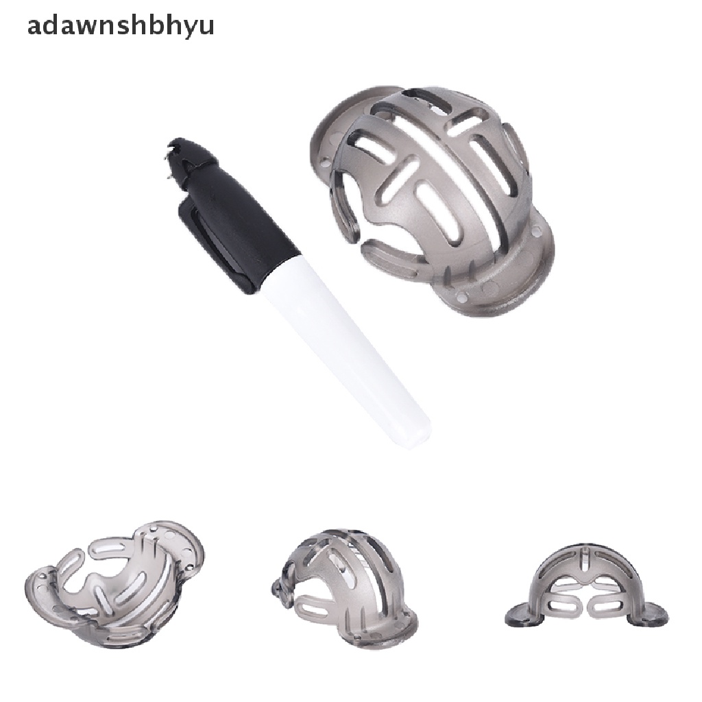 [adawnshbhyu] Jemuran Bola Golf Perataan Golf Penanda Garis Template Golf Swing Trainer