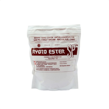 

Ryoto SP 200gr / Emulsifier Ryoto / Pengembang Pelembut Kue Cake