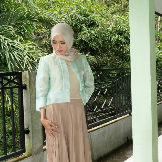 BLAZER ORGANZA/OUTER ORGANZA/OUTER CEWEK KEKINIAN