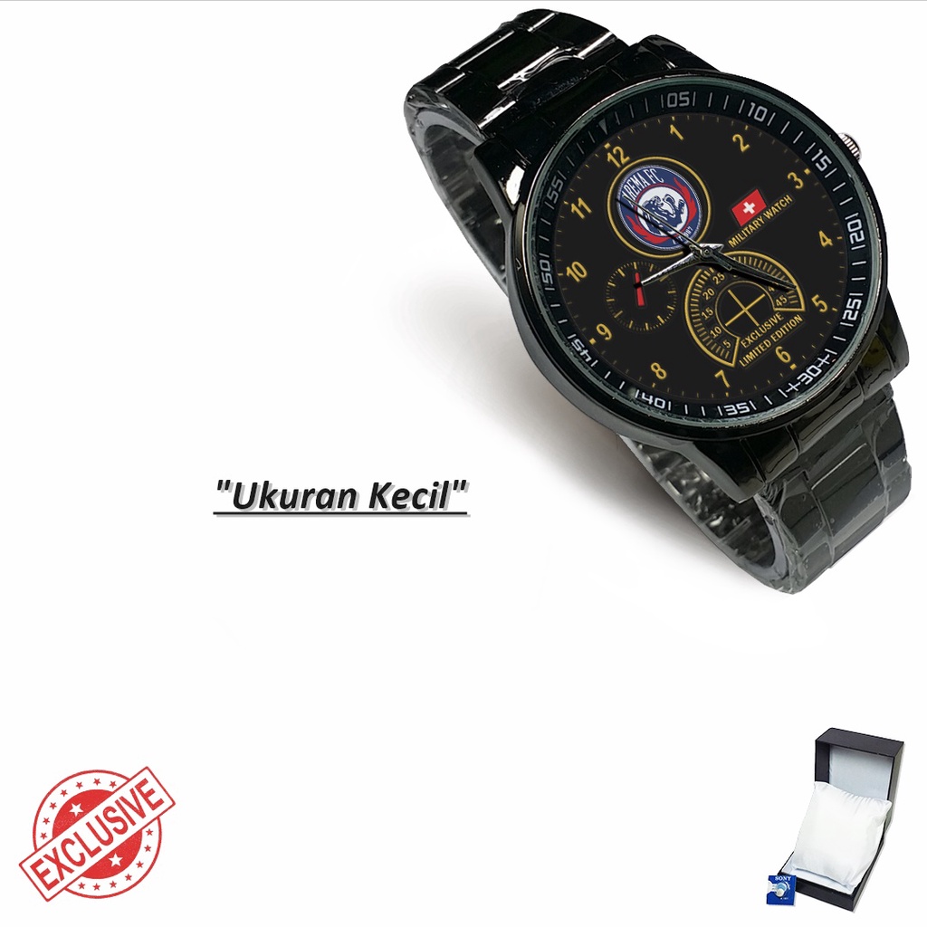 Jam Tangan Rantai Couple AREMA (Mantul)