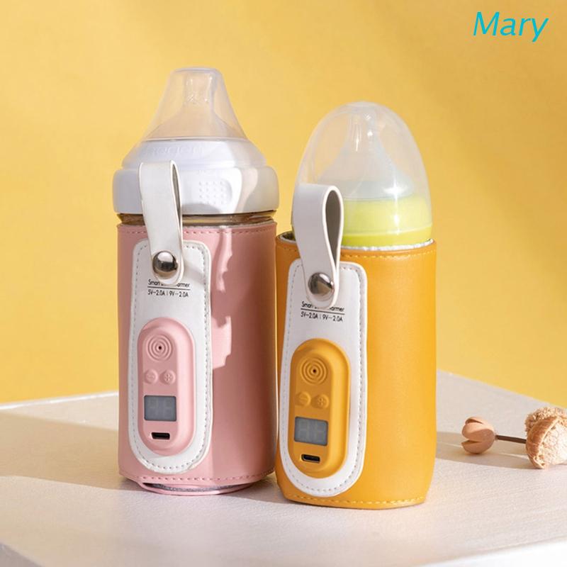 Mary Cover Penghangat Botol Susu Bayi Portable USB Untuk Travel