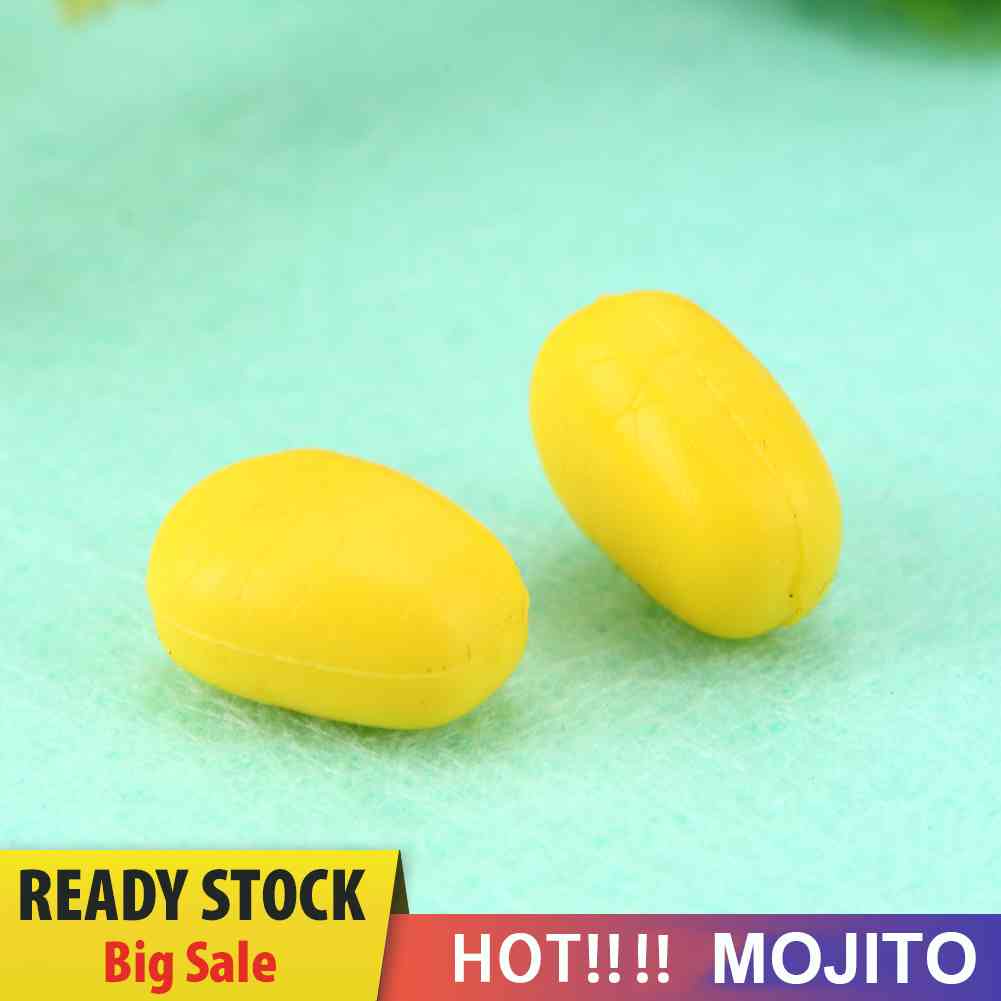 20pcs / Lot Umpan Pancing Bentuk Jagung Imitasi Bahan Lembut