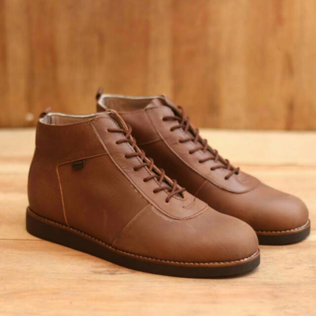 SEPATU PRIA CEVANY CASUAL HIGH KULIT