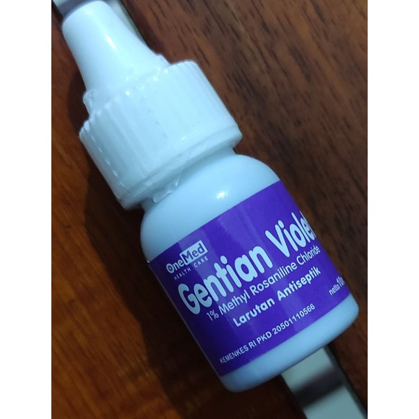 Obat Biru Gentian Violet / Mengobati bau mulut / Mengobati Sariawan