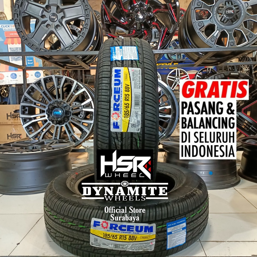BAN MOBIL XENIA R15 FORCEUM TRIDEKA 185 65 R15