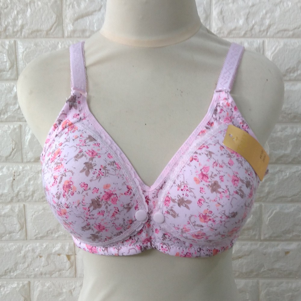 BRA MENYUSUI SOREX tanpa kawat 8108 Nursing BH 2630 kancing depan 36 38 40 42 44 busa BTK