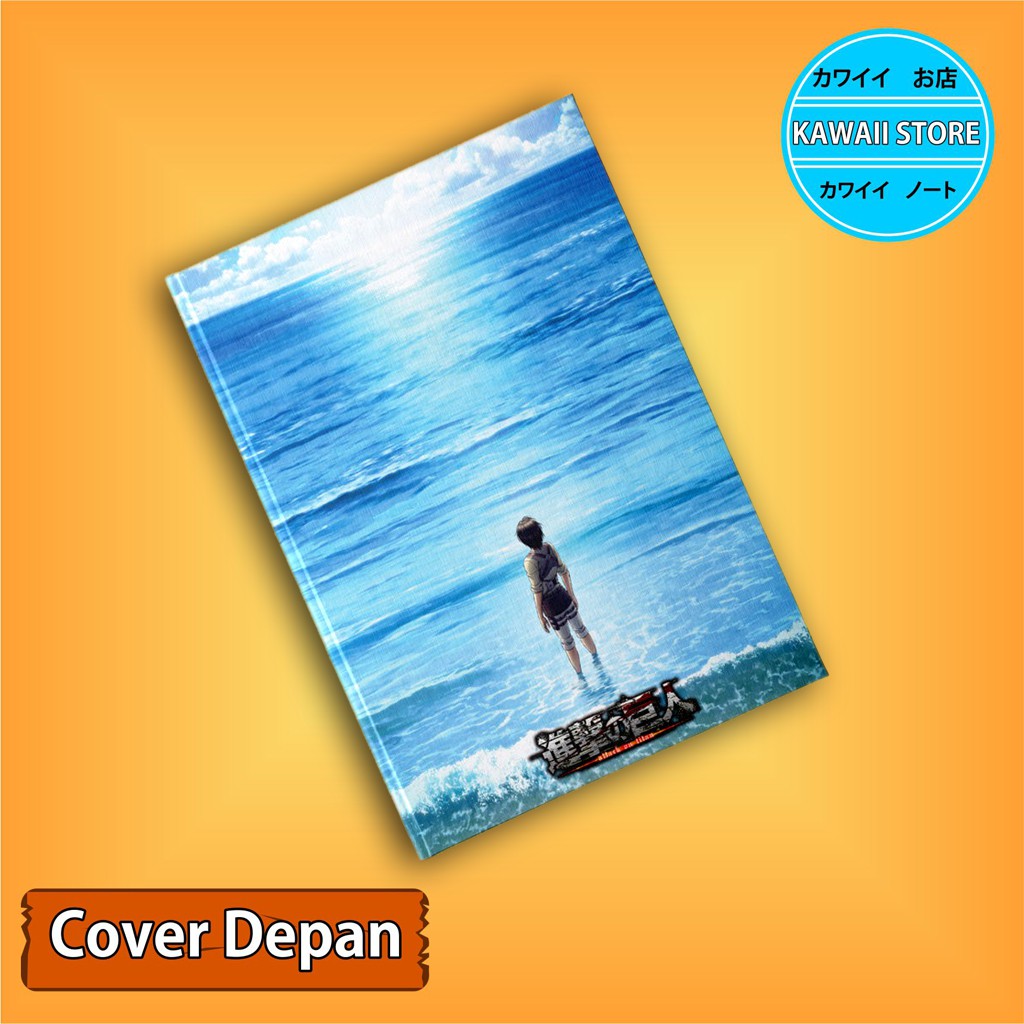 

Notebook / Pocket book Hard Cover Anime SHINGEKI NO KYOJIN SEASON 3 uk A5 & A6 / Notes Book