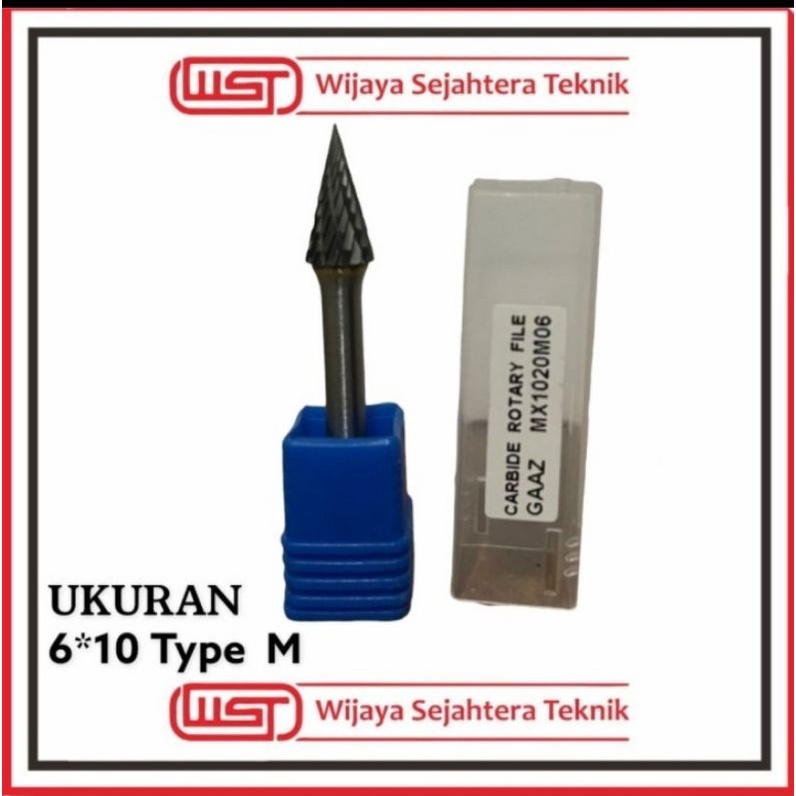 Mata cuner tuner porting 6x10 type M mata rotary tungsten carbide